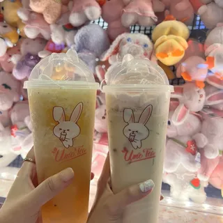 (3U)White Peach Oolong Fresh Milk Tea