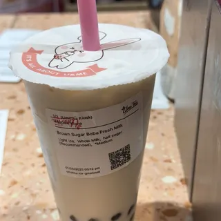 (3U) Brown Sugar Boba Fresh Milk