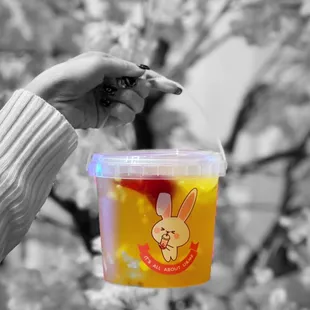 Mega Fruit Combo Tea @whaevaeats