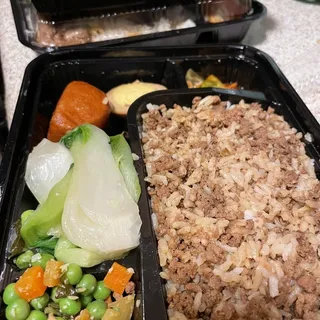 (3U) Braised Ground Pork with Mushroom Rice Bowl