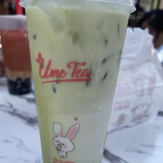 (3U) Uji Strawberry Matcha Latte