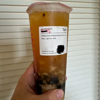 (3U) Lychee and Watermelon Green Tea Large