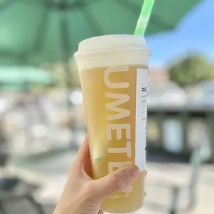 Jasmine Green Tea with Cheese Top