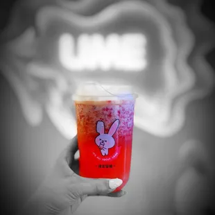 non alcohol Heineken beer peach strawberry slush (CSTL 1,GT100,L2) | @whatevaeats