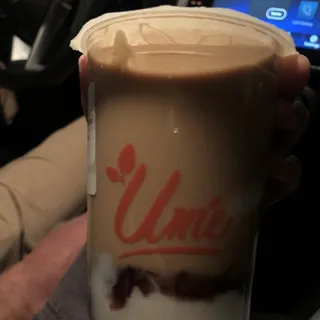 Mochi Red Bean Milk Tea