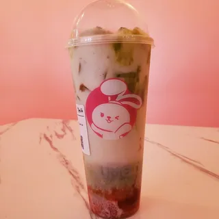 Strawberry Matcha Latte