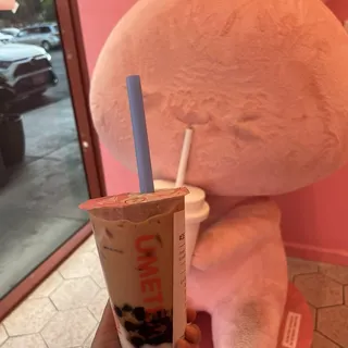 Rice Mochi Black Milk Tea