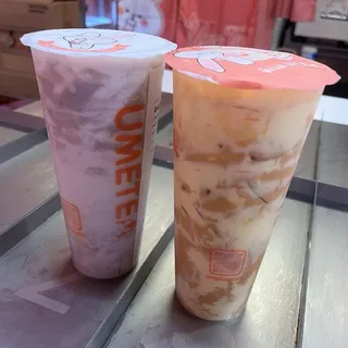 Taro Fresh Milk with Pudding