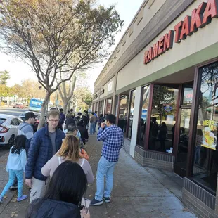 11-30-24. The wait for Ume Tea