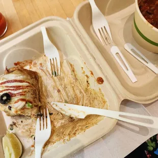 WTF the forks broke like crazy