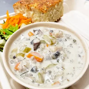 Wild rice soup special
