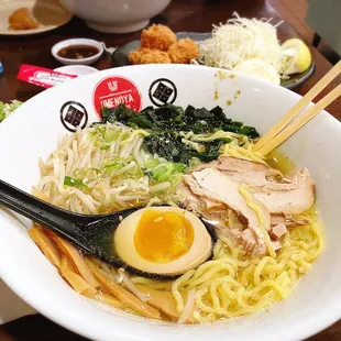 Yuzu Shio Ramen (salt ramen with yuzu kosho)