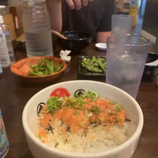 Spicy Garlic Edamame