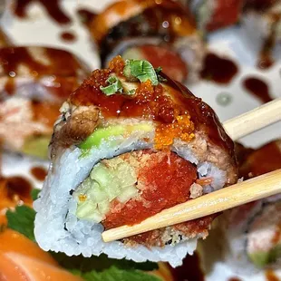 A beautiful bite of Umi 2 Roll