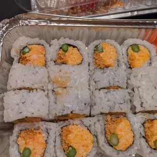 DOUBLE ORDER OF CRUNCHY ROLL