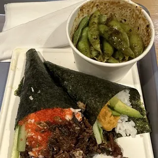 Truffle Garlic Edamame