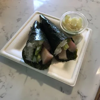 Spicy Hamachi Hand Roll
