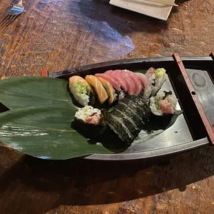 Rainbow Rolls &amp; Spicy Tuna Roll