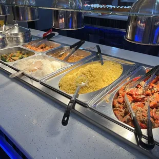 Lobster, rice, noodles, soup, baos