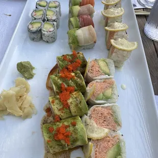 food, sushi and sashimi