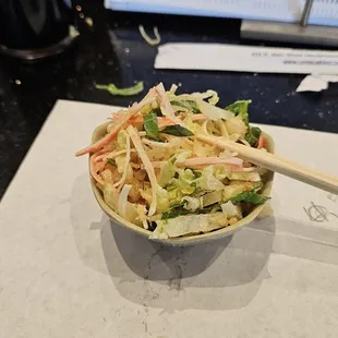 Crab salad,  very good