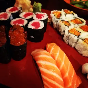 sushi and sashimi, sashimi, food, sushi