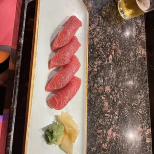 Blue fin tuna belly special