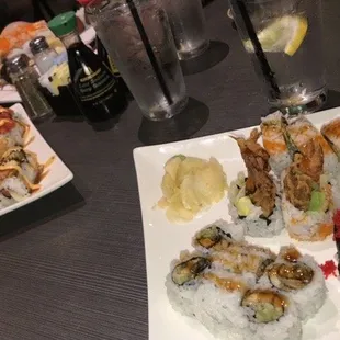 sashimi, sushi and sashimi, sushi, food