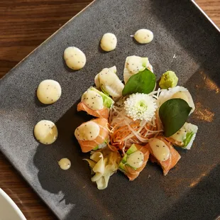food, sushi, sushi and sashimi, sashimi