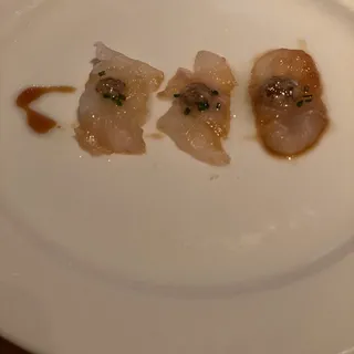 Red Snapper with Mushroom Truffle Sauce