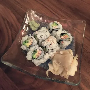 California maki since we still felt a little hungry