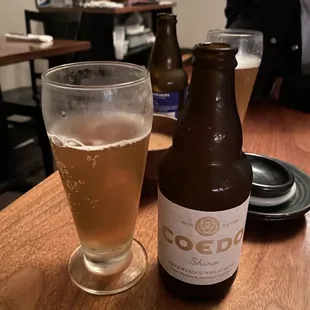 Coedo Shiro beer