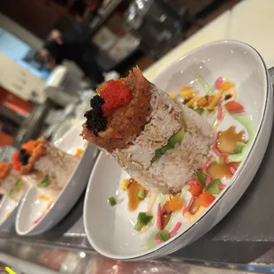 Triple Ahi tower..it is delicious