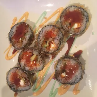 34. Crunchy Salmon Roll