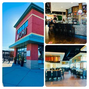 Front entrance, bar, hibachi