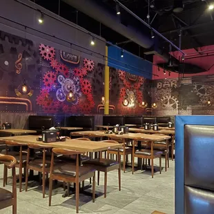 Interior, spacious, clean