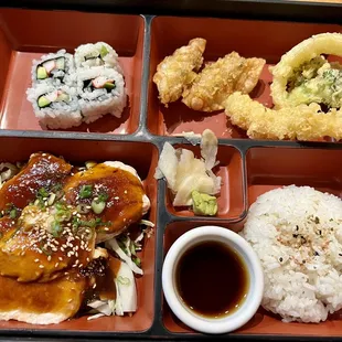 Salmon Teriyaki Box Lunch