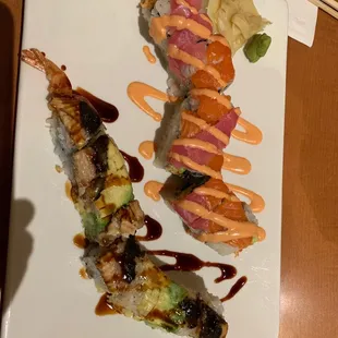 sushi and sashimi, food, sushi, sashimi