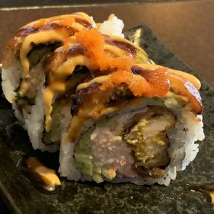 Was hungry  inside of spider man roll