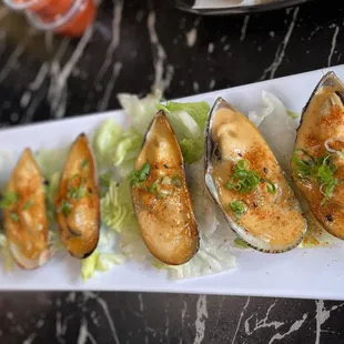 Baked Mussels