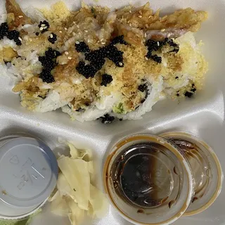 Black Spider Umi Special Rolls (cooked)
