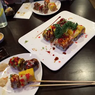 The food was fabulous! The staff was friendly. And they had great happy hour prices! We will definitely be going back again!!