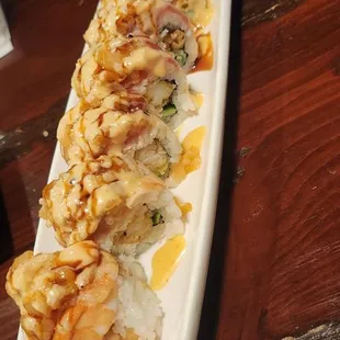 Scallop lovers roll