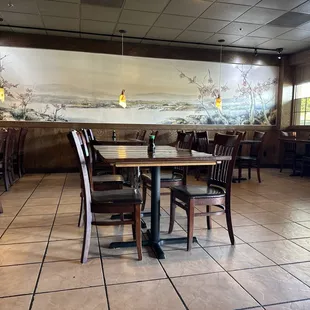 The ambiance is nice...