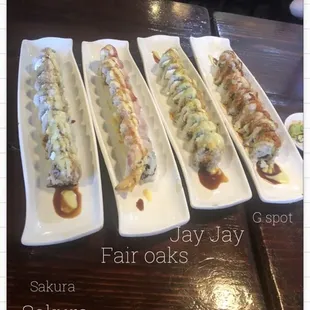 Sushi 2021. Not tightly wrapped or filled much