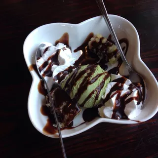 Tempura Ice Cream Sandwich