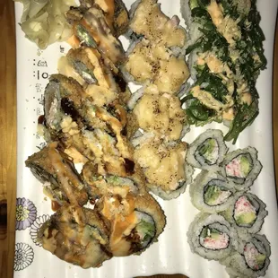 food, sushi and sashimi, sushi, sashimi