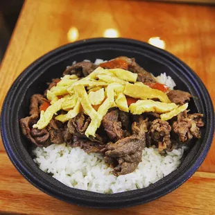 steak, food