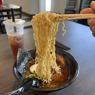 Black Garlic Oil Miso Ramen