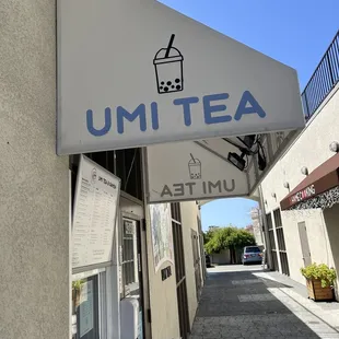 Umi Tea Store Front, Fremont, CA.